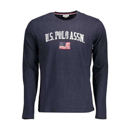 U.S. POLO ASSN. Blue Cotton Long Sleeve T-Shirt
