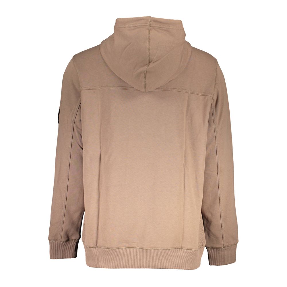 Calvin Klein Brown Cotton Sweatshirt