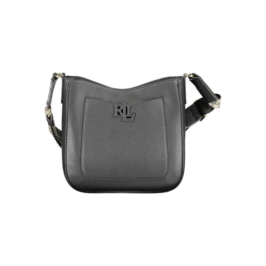 Ralph Lauren Black Leather Handbag - Chic and Versatile