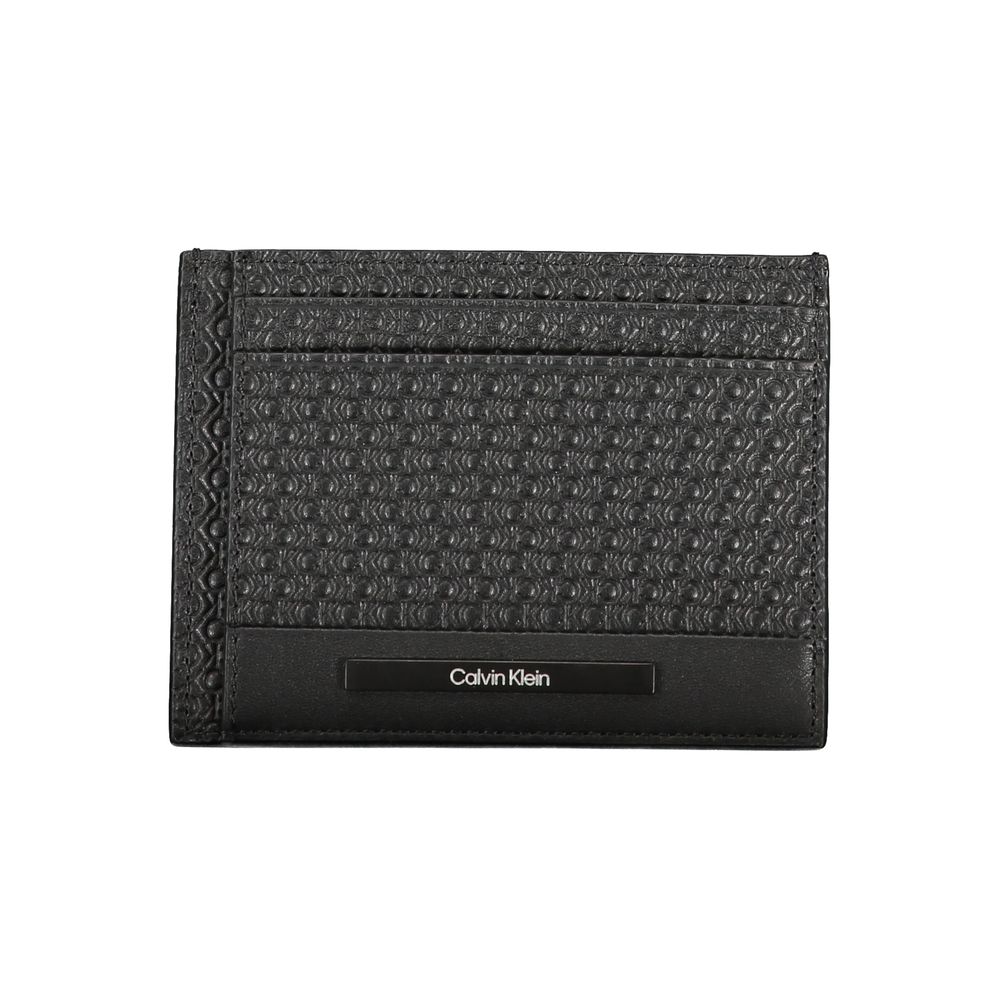 Calvin Klein Black Leather Wallet: Sophisticated Minimalism