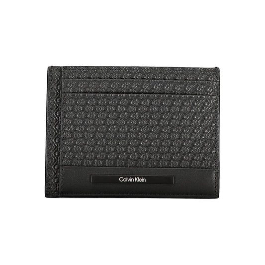 Calvin Klein Black Leather Wallet: Sophisticated Minimalism