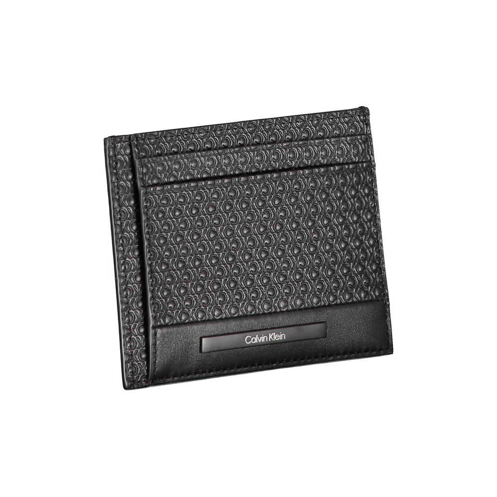Calvin Klein Black Leather Wallet: Sophisticated Minimalism