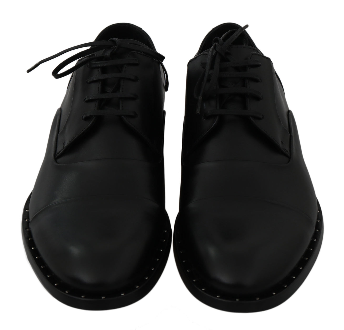  - Sleek Black Leather Formal Dress Shoes