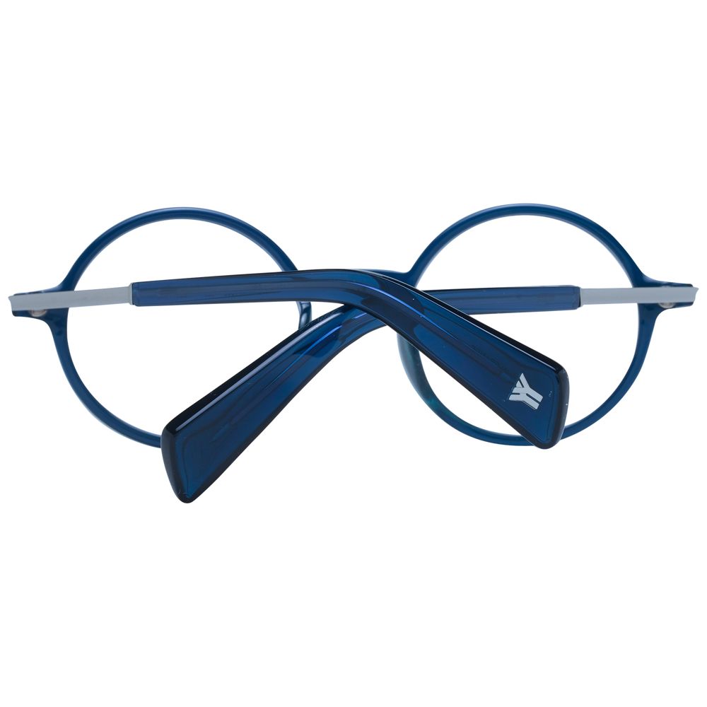 Yohji Yamamoto Unisex Optical Frames – Blue Full-Rim, 47mm
