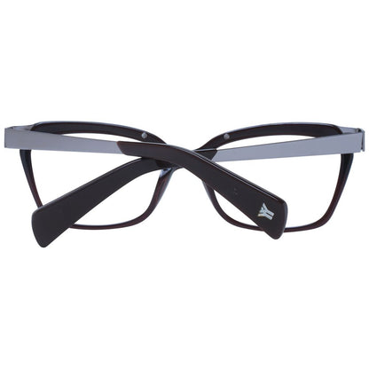 Yohji Yamamoto Unisex Optical Frames – Brown Full-Rim, 54mm
