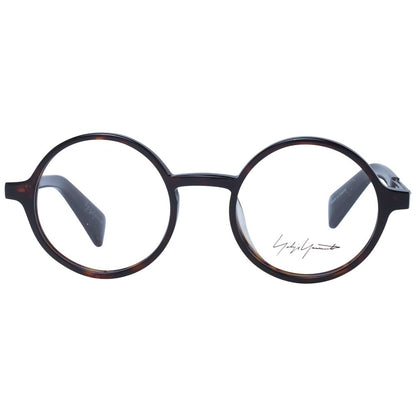 Yohji Yamamoto Unisex Optical Frames – Brown Full-Rim, 47mm