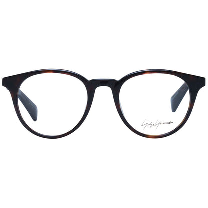 Yohji Yamamoto Brown Unisex Optical Glasses – Full-Rim Frames