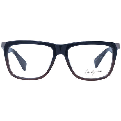 Yohji Yamamoto Blue Unisex Demo-Lens Optical Frames – 55mm