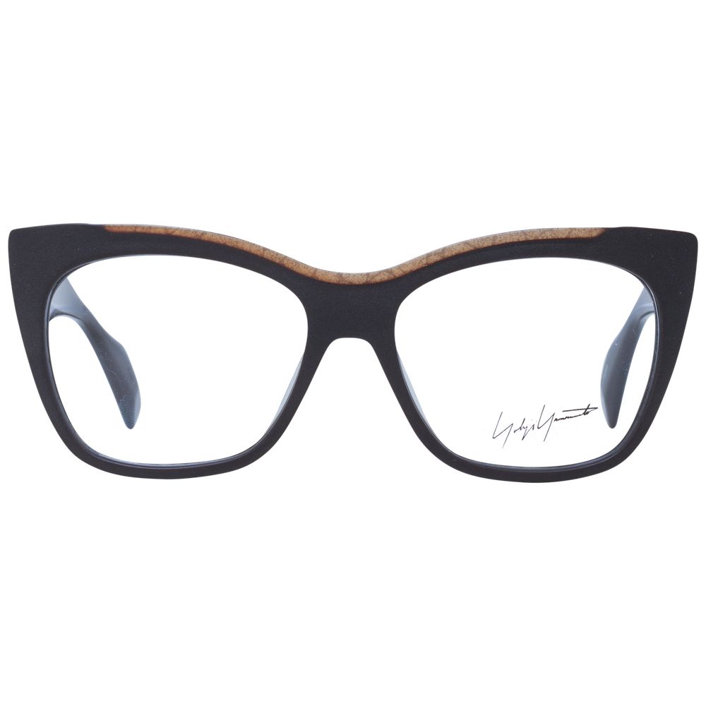 Yohji Yamamoto Unisex Optical Frames – Brown Full-Rim, 54mm