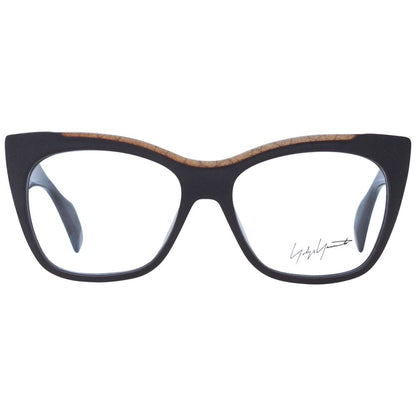 Yohji Yamamoto Unisex Optical Frames – Brown Full-Rim, 54mm
