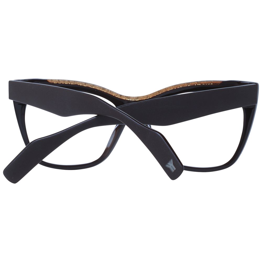 Yohji Yamamoto Unisex Optical Frames – Brown Full-Rim, 54mm