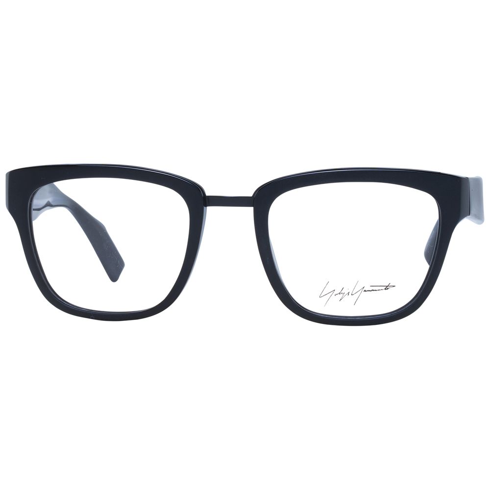 Yohji Yamamoto Unisex Optical Frames – Black Full-Rim, 50mm