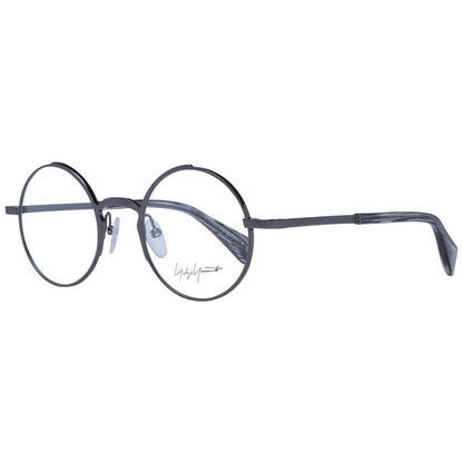 Yohji Yamamoto Unisex Gray Optical Frames – Full-Rim 47mm