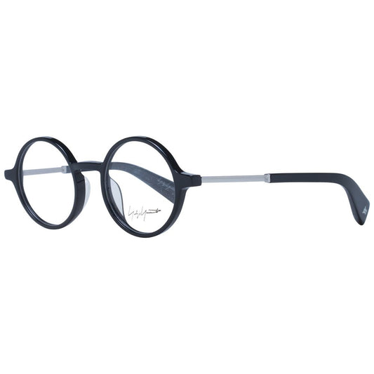 Yohji Yamamoto Unisex Optical Frames – Black Full-Rim, 47mm