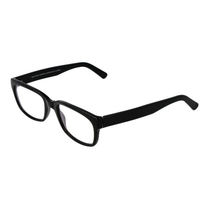 Andy Wolf Black Unisex Optical Frames – Rectangle Full-Rim, 53mm