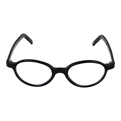 Andy Wolf Black Unisex Optical Frames – Round Full-Rim, 48mm