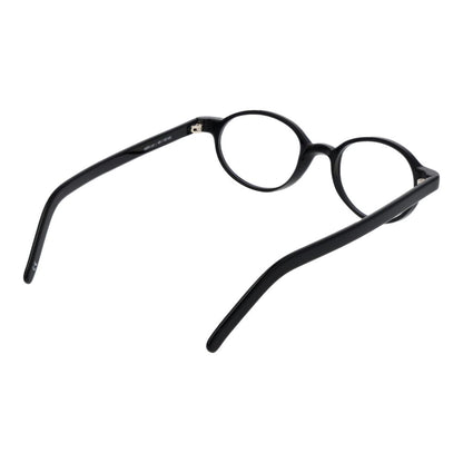 Andy Wolf Black Unisex Optical Frames – Round Full-Rim, 48mm