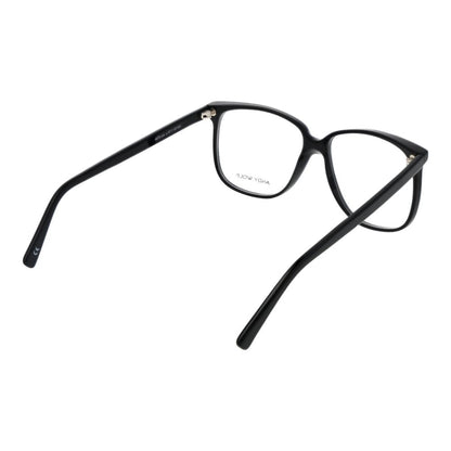 Andy Wolf Unisex Optical Frames – Black Round Frame, 57mm