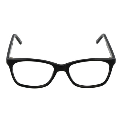 Andy Wolf Black Unisex Optical Frames – Square Full-Rim, 50mm