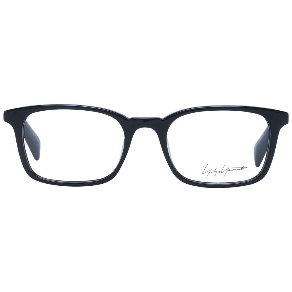 Yohji Yamamoto Unisex Optical Glasses – Black Full-Rim Frame, 51mm
