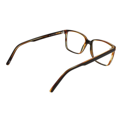 Andy Wolf Brown Unisex Optical Frames – Rectangle Full-Rim, 55mm