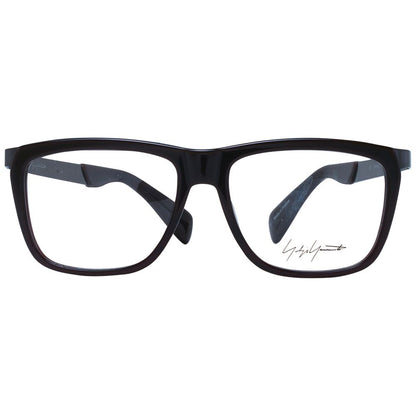 Yohji Yamamoto Brown Unisex Optical Frames – Square Full-Rim