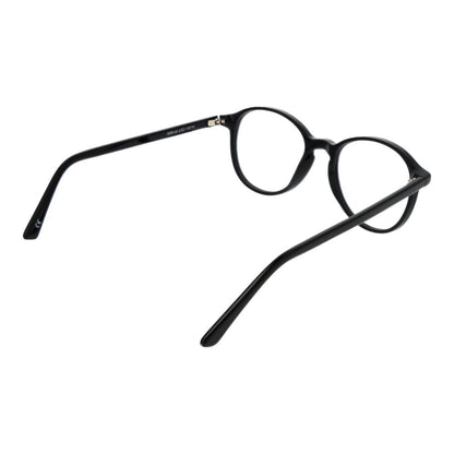 Andy Wolf Black Unisex Optical Frames – Full-Rim Panto Style