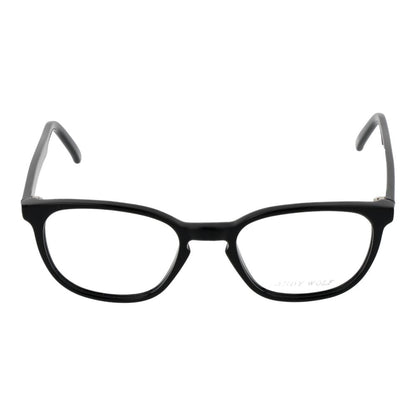 Andy Wolf Black Unisex Optical Frames – Round Full-Rim, 50mm
