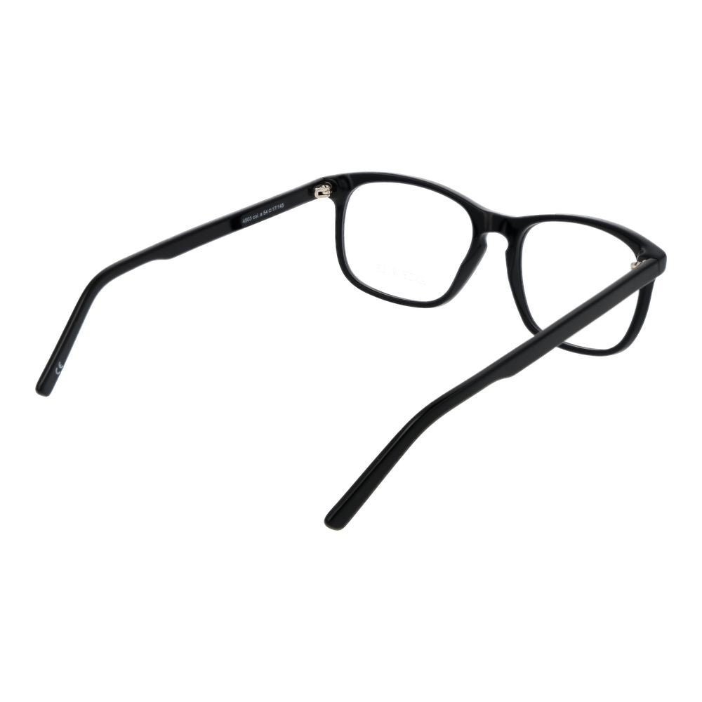 Andy Wolf Black Unisex Optical Frames – Round Full-Rim