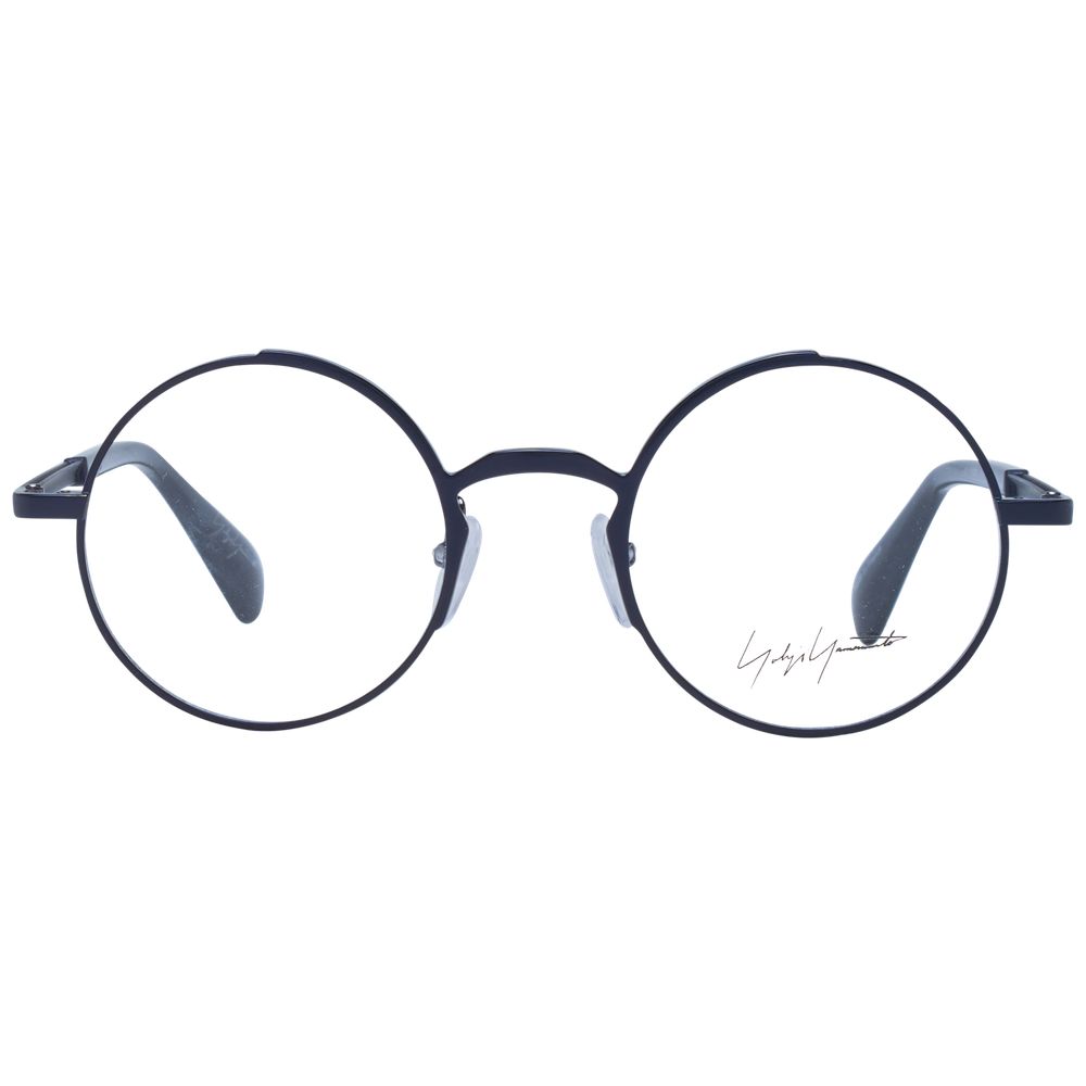 Yohji Yamamoto Unisex Optical Frames – Blue Full-Rim