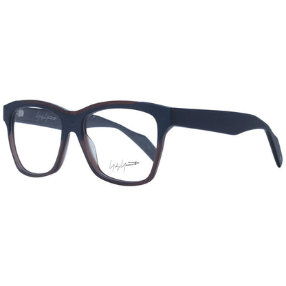 Yohji Yamamoto Unisex Optical Frames – Blue Square Full-Rim