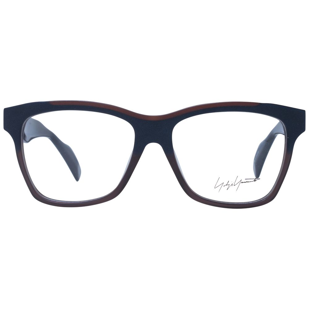 Yohji Yamamoto Unisex Optical Frames – Blue Square Full-Rim