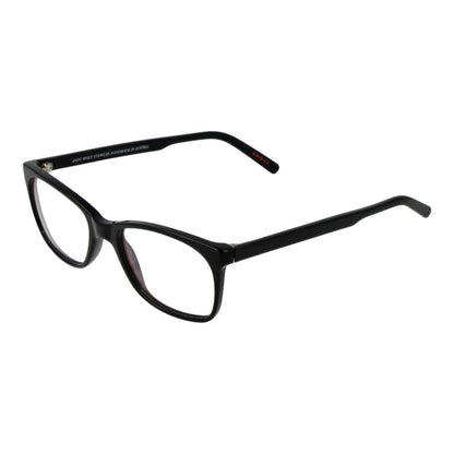 Andy Wolf Black Unisex Optical Frames – Rectangle Full-Rim