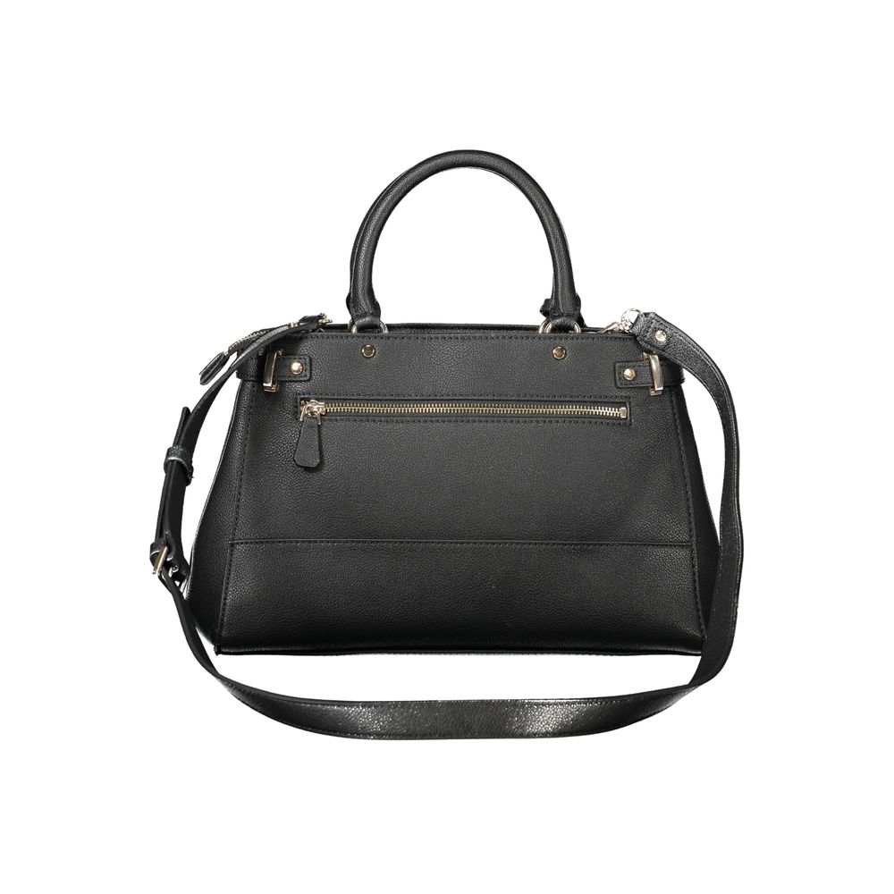 Guess Jeans Black Polyethylene Handbag - Silvye Bag