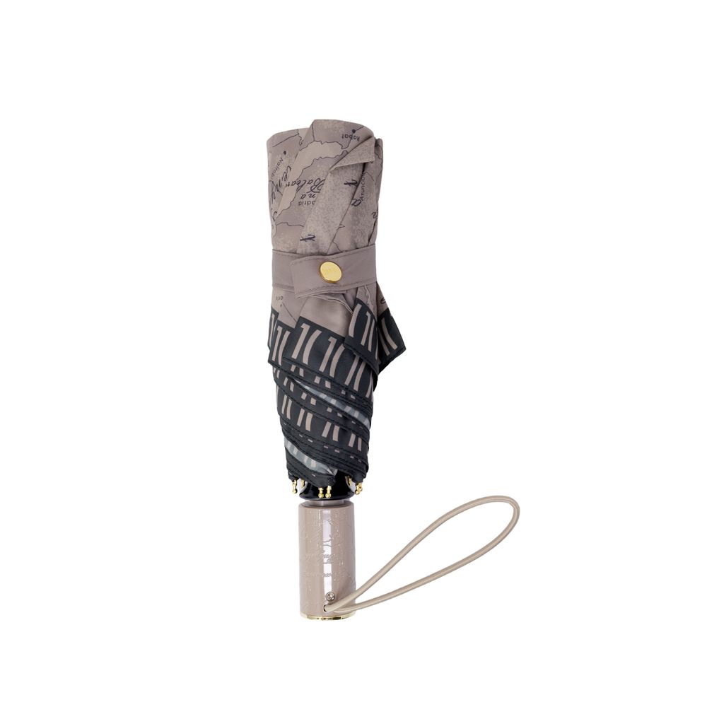 Alviero Martini Prima Classe Gray Nylon Umbrella for Women