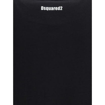 Dsquared² Cotton T-Shirt - Obsessed2 Print - picture problem