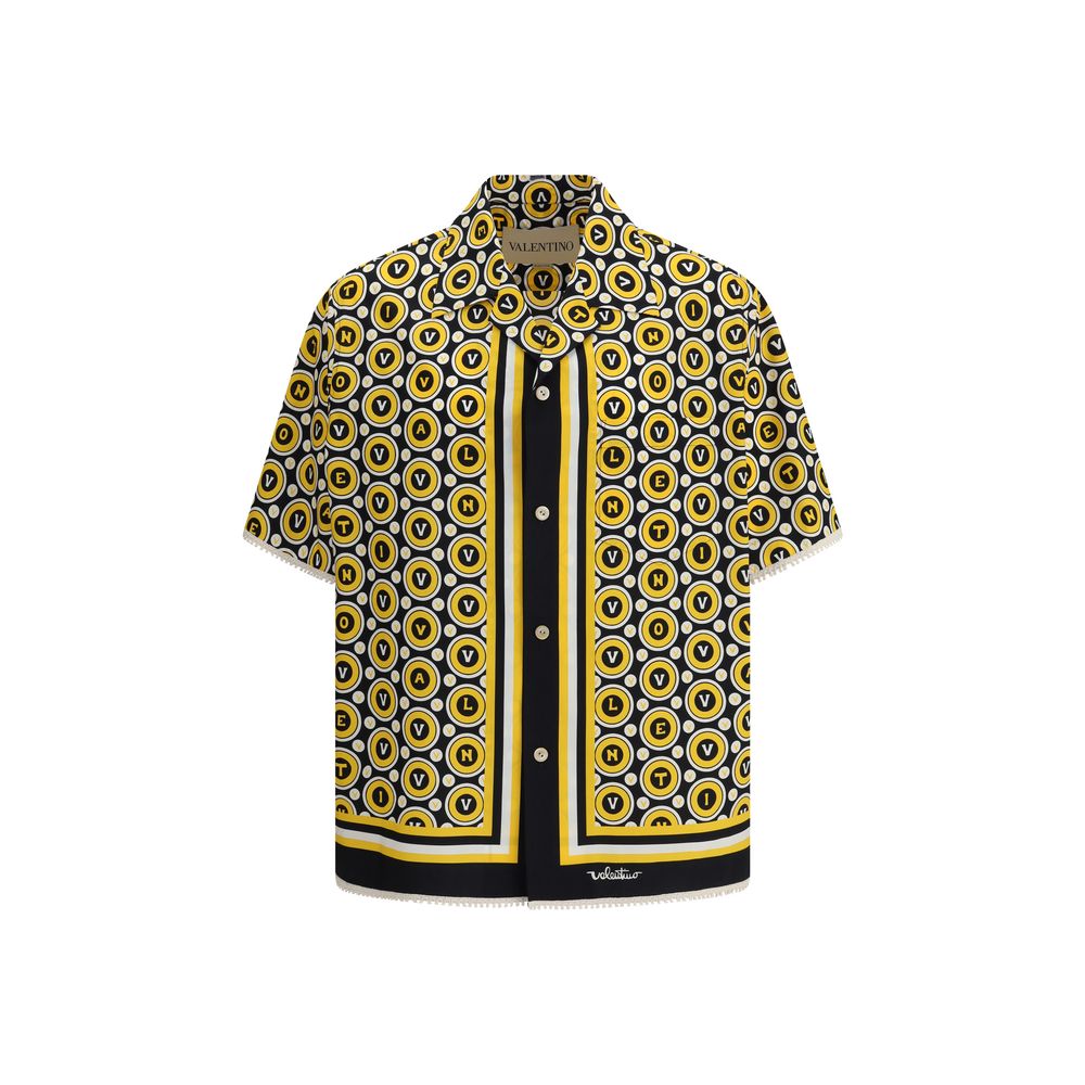 Valentino Bulles Royales Bowling Shirt