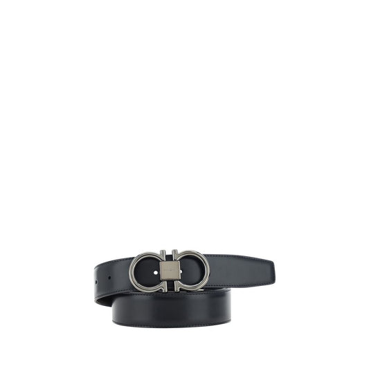 Ferragamo Monochrome Calfskin Belt