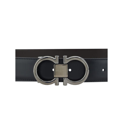 Ferragamo Monochrome Calfskin Belt