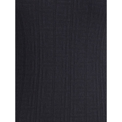Balmain PB Patterned Short Dress