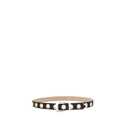 Khaite Benny Leather Belt - Elegant and Sophisticated Statement Piece