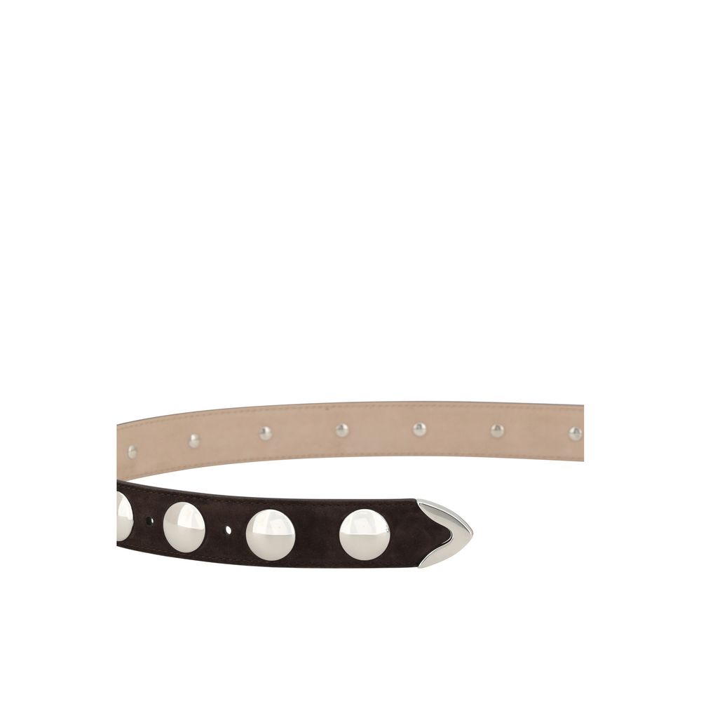 Khaite Benny Leather Belt - Elegant and Sophisticated Statement Piece