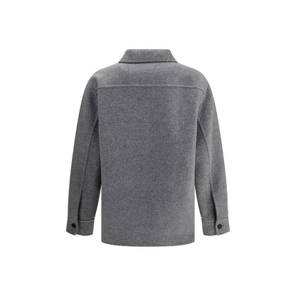 Jil Sander Virgin Wool Shirt Jacket