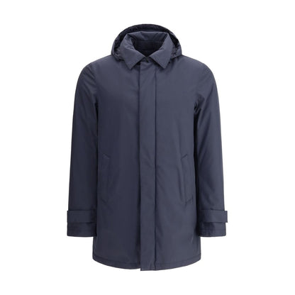 Herno Hooded Down Jacket - Elegant and Functional Cold Weather Gear