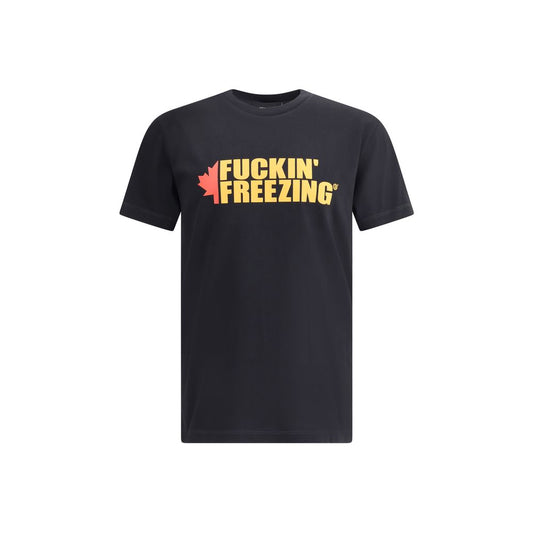 Dsquared2 Logoed T-Shirt: Bold Streetwear Essential