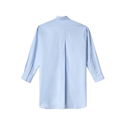 Hinnominate Light Blue Stripe Cotton Shirt