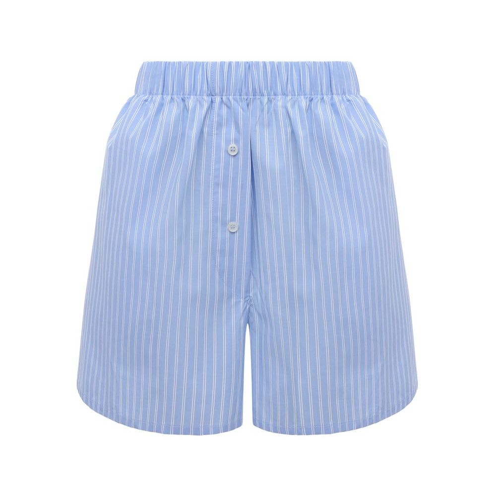 Hinnominate Blue Cotton Bermuda Shorts