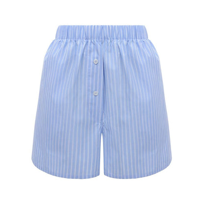 Hinnominate Blue Cotton Bermuda Shorts