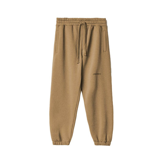 Hinnominate Brown Cotton Tracksuit Bottoms