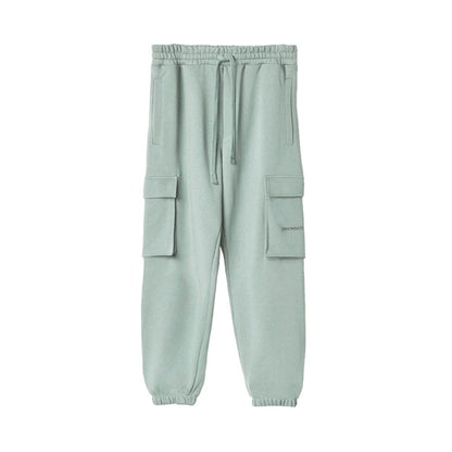 Hinnominate Gray Cotton Cargo Trousers